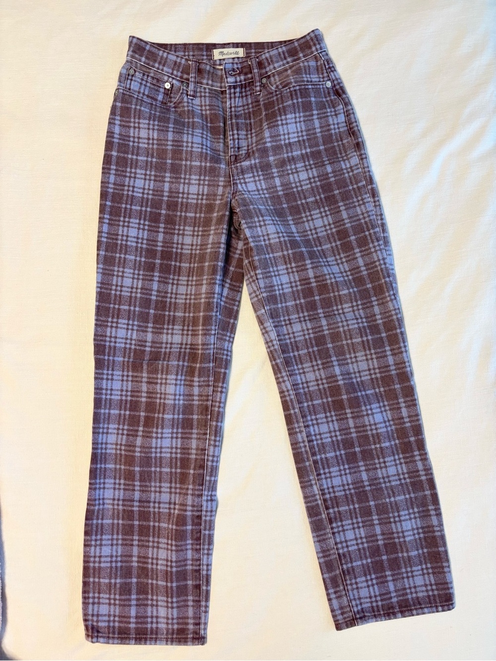 Madewell The Perfect Vintage High Waist Straight Leg Jeans